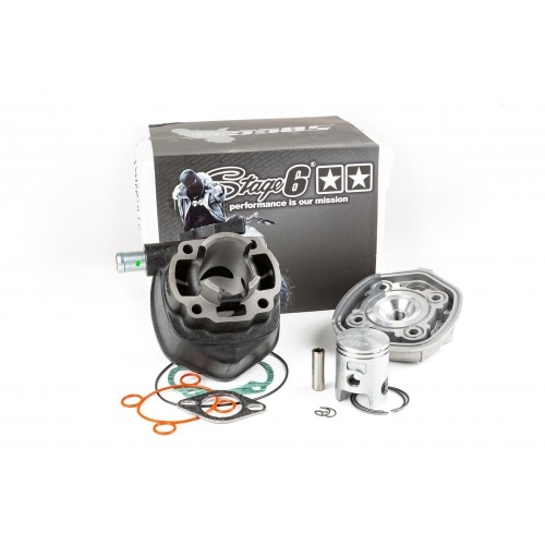 Cilindrs Stage6 Streetrace čuguna 50cc Yamaha Aerox / Nitro (Minarelli LC) Cilindrs Stage6 Streetrace čuguna 50cc Yamaha Aerox / Nitro (Minarelli LC)