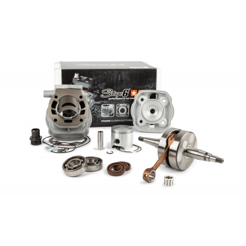 Tuning komplekts cilindrs + kloķvārpsta Stage6 Streetrace 77cc Derbi Euro 2 Tuning komplekts cilindrs + kloķvārpsta Stage6 Streetrace 77cc Derbi Euro 2