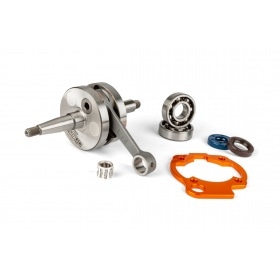 Crankshaft w/ cylinder spacer 45mm stroke / 90mm connecting rod Stage6 HPC Minarelli AM6