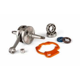 Crankshaft w/ cylinder spacer 45mm stroke / 90mm connecting rod Stage6 HPC Minarelli AM6