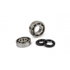 Crankshaft Bearings + Oil Seals Stage6 C3 steel cage Peugeot 103