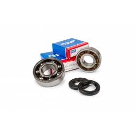 Crankshaft Bearings + Oil Seals Stage6 C3 polymer cage Peugeot 103