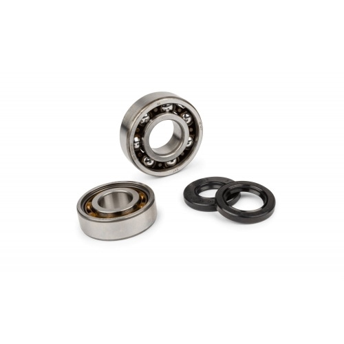 Crankshaft Bearings + Oil Seals Stage6 C3 polymer cage Peugeot 103 Crankshaft Bearings + Oil Seals Stage6 C3 polymer cage Peugeot 103