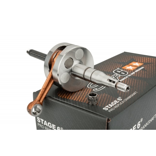 Kloķvārpsta Stage6 Pro Replica 10mm virzuļa tapa Minarelli vertical (Yamaha BW's / Slider) Kloķvārpsta Stage6 Pro Replica 10mm virzuļa tapa Minarelli vertical (Yamaha BW's / Slider)