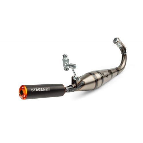 Глушитель Stage6 StreetRace MBK 51 Оранжевый / Черный Глушитель Stage6 StreetRace MBK 51 Оранжевый / Черный