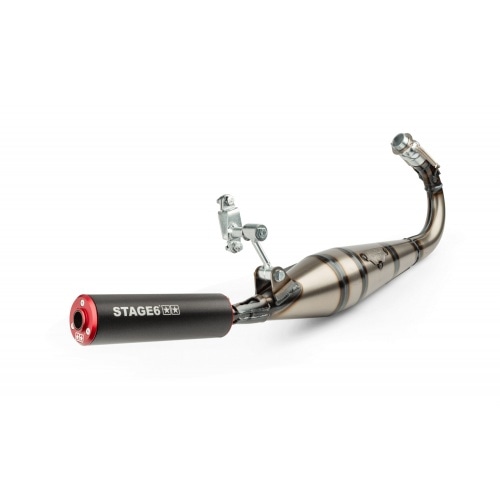 Exhaust Stage6 StreetRace MBK 51 Red / Black Exhaust Stage6 StreetRace MBK 51 Red / Black