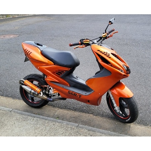 Exhaust Stage6 Pro Replica MK2 Orange Minarelli horizontal / China 2-stroke Exhaust Stage6 Pro Replica MK2 Orange Minarelli horizontal / China 2-stroke