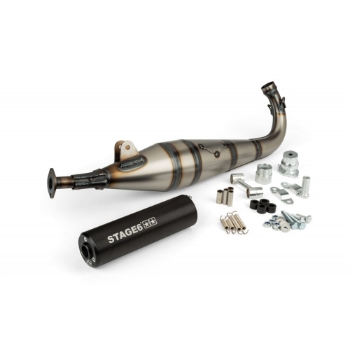 Exhaust Stage6 StreetRace Peugeot 103 SP Black Exhaust Stage6 StreetRace Peugeot 103 SP Black