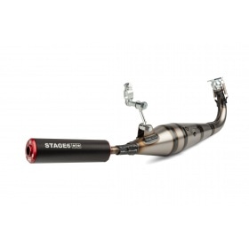 Exhaust Stage6 StreetRace Peugeot 103 SP Red / Black