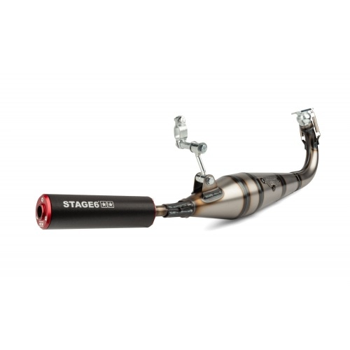 Exhaust Stage6 StreetRace Peugeot 103 SP Red / Black Exhaust Stage6 StreetRace Peugeot 103 SP Red / Black