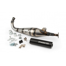 Выхлоп Stage6 StreetRace Peugeot 103 SPX Черный