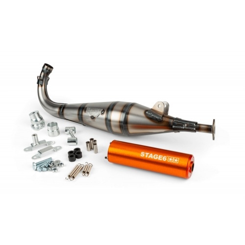 Exhaust Stage6 StreetRace Peugeot 103 SPX Orange Exhaust Stage6 StreetRace Peugeot 103 SPX Orange