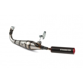 Exhaust Stage6 StreetRace Peugeot 103 SPX Red / Black