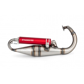 Exhaust Stage6 Pro Replica MK2 Red Peugeot Speedfight 1 and 2