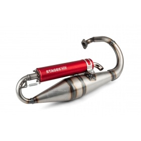 Exhaust Stage6 Pro Replica MK2 Red Peugeot Speedfight 1 and 2