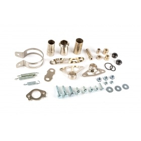 Exhaust Stage6 Streetrace high mount black Yamaha DT50