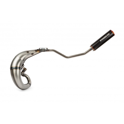 Izplūdes gāzu sistēmas Stage6 Streetrace augsta stiprinājuma CNC oranžs / melns Yamaha DT50 Izplūdes gāzu sistēmas Stage6 Streetrace augsta stiprinājuma CNC oranžs / melns Yamaha DT50