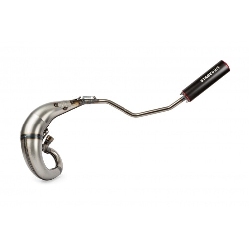 Izplūdes gāzu sistēmas Stage6 Streetrace augsta stiprinājuma CNC sarkans / melns Yamaha DT50 Izplūdes gāzu sistēmas Stage6 Streetrace augsta stiprinājuma CNC sarkans / melns Yamaha DT50