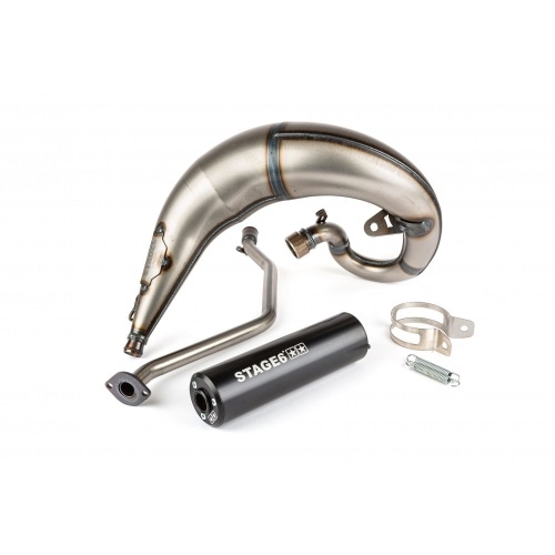 Exhaust Stage6 Streetrace high mount CNCblack Rieju MRT Exhaust Stage6 Streetrace high mount CNCblack Rieju MRT