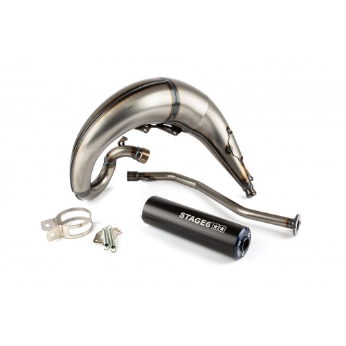 Izplūdes gāzu sistēmas Stage6 Streetrace augstais stiprinājums (kreisajā pusē) CNC zils / melns Beta RR Izplūdes gāzu sistēmas Stage6 Streetrace augstais stiprinājums (kreisajā pusē) CNC zils / melns Beta RR