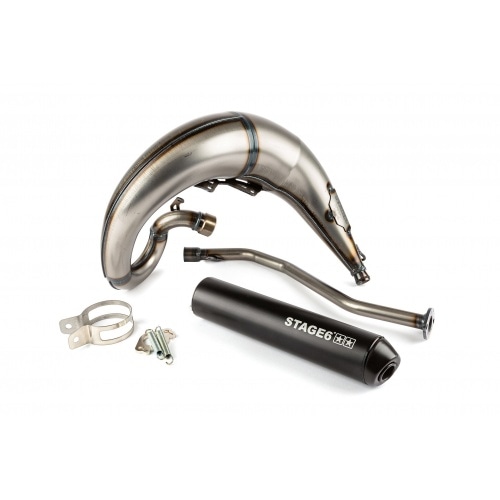 Exhaust Stage6 Streetrace high mount (Left side) black Beta RR Exhaust Stage6 Streetrace high mount (Left side) black Beta RR