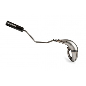 Exhaust Stage6 Streetrace high mount CNC black Beta RR 2012 / HM / Vent