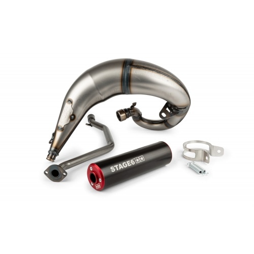 Exhaust Stage6 Streetrace high mount CNC red / black Beta RR 2012 / HM / Vent Exhaust Stage6 Streetrace high mount CNC red / black Beta RR 2012 / HM / Vent