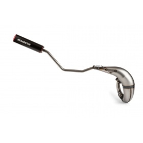 Exhaust Stage6 Streetrace high mount CNC red / black Beta RR 2012 / HM / Vent