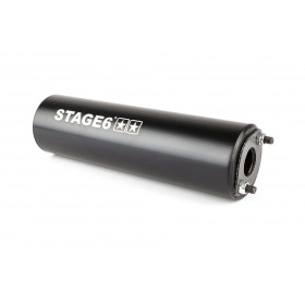 Exhaust Stage6 Streetrace high mount CNC Black Sherco SE / SM
