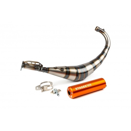 Izplūdes gāze Stage6 Streetrace CNC oranžā krāsā Derbi / Minarelli AM6 Izplūdes gāze Stage6 Streetrace CNC oranžā krāsā Derbi / Minarelli AM6