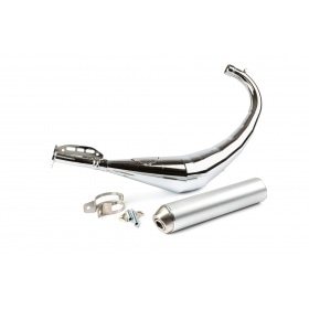 Exhaust Stage6 Streetrace chrome alu Derbi / Minarelli AM6