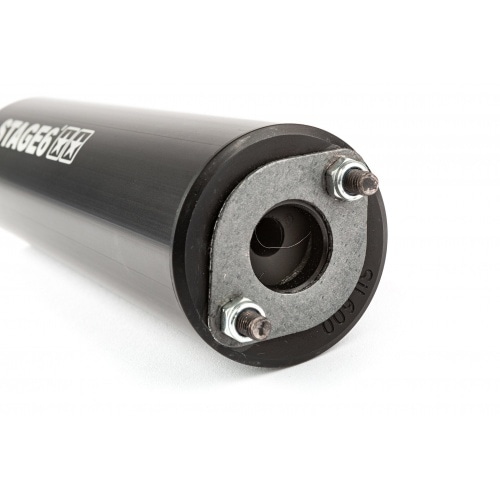 Izplūdes gāze Stage6 Streetrace hroma CNC melna Derbi / Minarelli AM6 Izplūdes gāze Stage6 Streetrace hroma CNC melna Derbi / Minarelli AM6