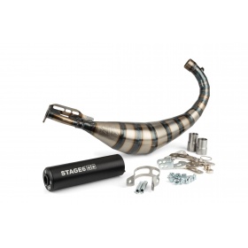 Exhaust Stage6 Streetrace 80 - 90 AM6 Black