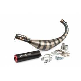 Exhaust Stage6 Streetrace 80 - 90 AM6 Red