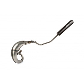 Exhaust Stage6 Streetrace high mount black Derbi Senda