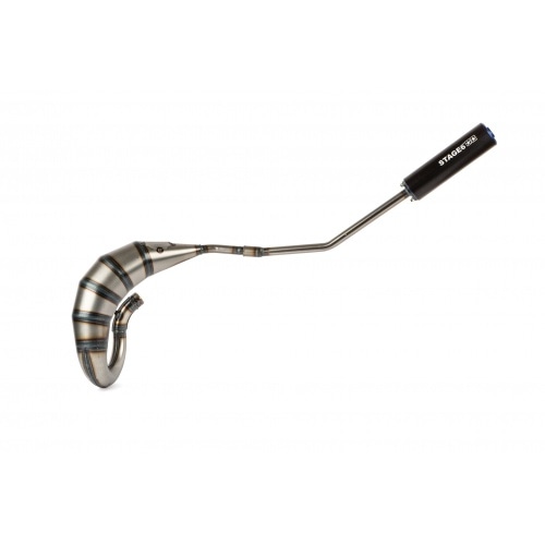 Izplūdes gāzu sistēmas Stage6 Streetrace 70cc augsta stiprinājuma CNC zils / melns Derbi Senda Izplūdes gāzu sistēmas Stage6 Streetrace 70cc augsta stiprinājuma CNC zils / melns Derbi Senda