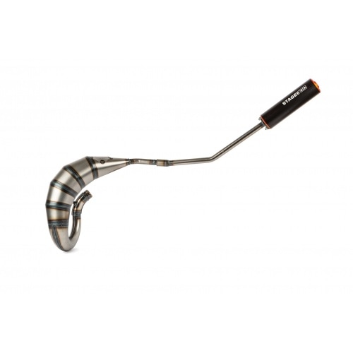 Izplūdes gāzu sistēma Stage6 Streetrace 70cc augsta stiprinājuma CNC oranžs / melns Derbi Senda Izplūdes gāzu sistēma Stage6 Streetrace 70cc augsta stiprinājuma CNC oranžs / melns Derbi Senda