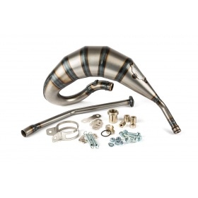 Izplūdes gāzu sistēmas Stage6 Streetrace 70cc augsta stiprinājuma CNC oranžs Derbi Senda