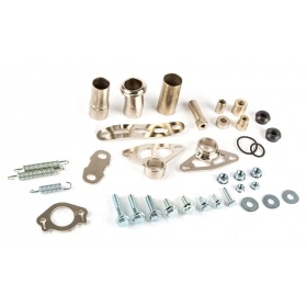 Rezerves daļu komplekts izplūdes gāze Stage6 Streetrace high mount black Derbi / Yamaha / Beta