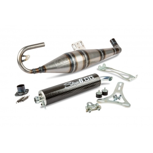 Izplūdes Stage6 R1200 RACE Minarelli horizontālā AC / LC (Yamaha Aerox / Ķīna 2-taktu) Izplūdes Stage6 R1200 RACE Minarelli horizontālā AC / LC (Yamaha Aerox / Ķīna 2-taktu)