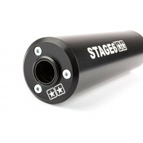 Exhaust Stage6 80 – 90cc CNC black HM-Moto / Vent / Beta RR