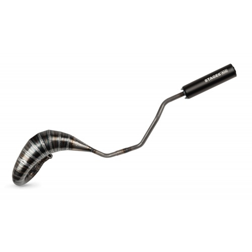 Exhaust Stage6 80 - 90 Derbi black Exhaust Stage6 80 - 90 Derbi black