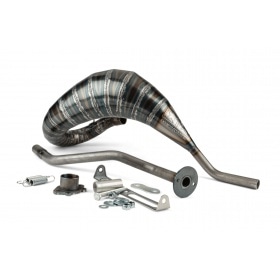 Exhaust Stage6 80 - 90 Derbi blue / black