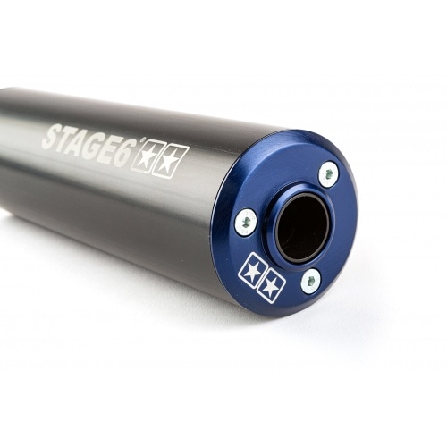 Exhaust Stage6 80 - 90 Derbi blue / black Exhaust Stage6 80 - 90 Derbi blue / black