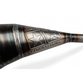 Exhaust Stage6 80 - 90 Derbi orange / black