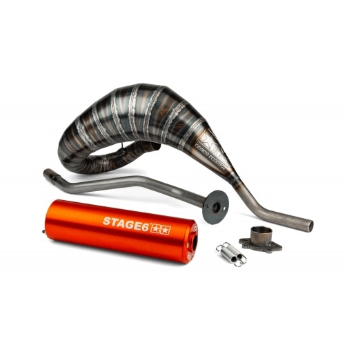 Exhaust Stage6 80 - 90 Derbi orange Exhaust Stage6 80 - 90 Derbi orange