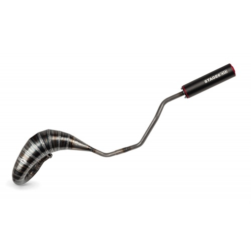 Exhaust Stage6 80 - 90 Derbi red / black Exhaust Stage6 80 - 90 Derbi red / black