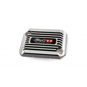 Bremžu cilindra vāks Stage6 SSP II Yamaha Aerox / Nitro / Benelli anodēts melns