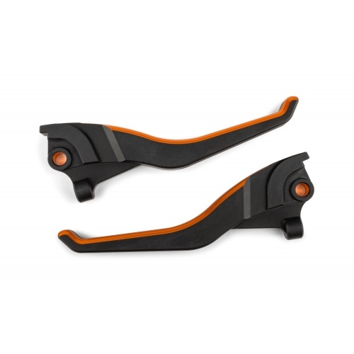 Brake Levers Stage6 CNC Dual-Color Yamaha Aerox / Nitro black/orange Brake Levers Stage6 CNC Dual-Color Yamaha Aerox / Nitro black/orange