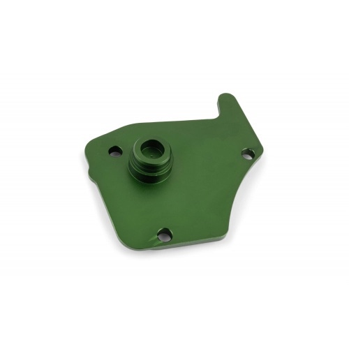 Oil Pump Cover Derbi Stage6 Alu green Oil Pump Cover Derbi Stage6 Alu green